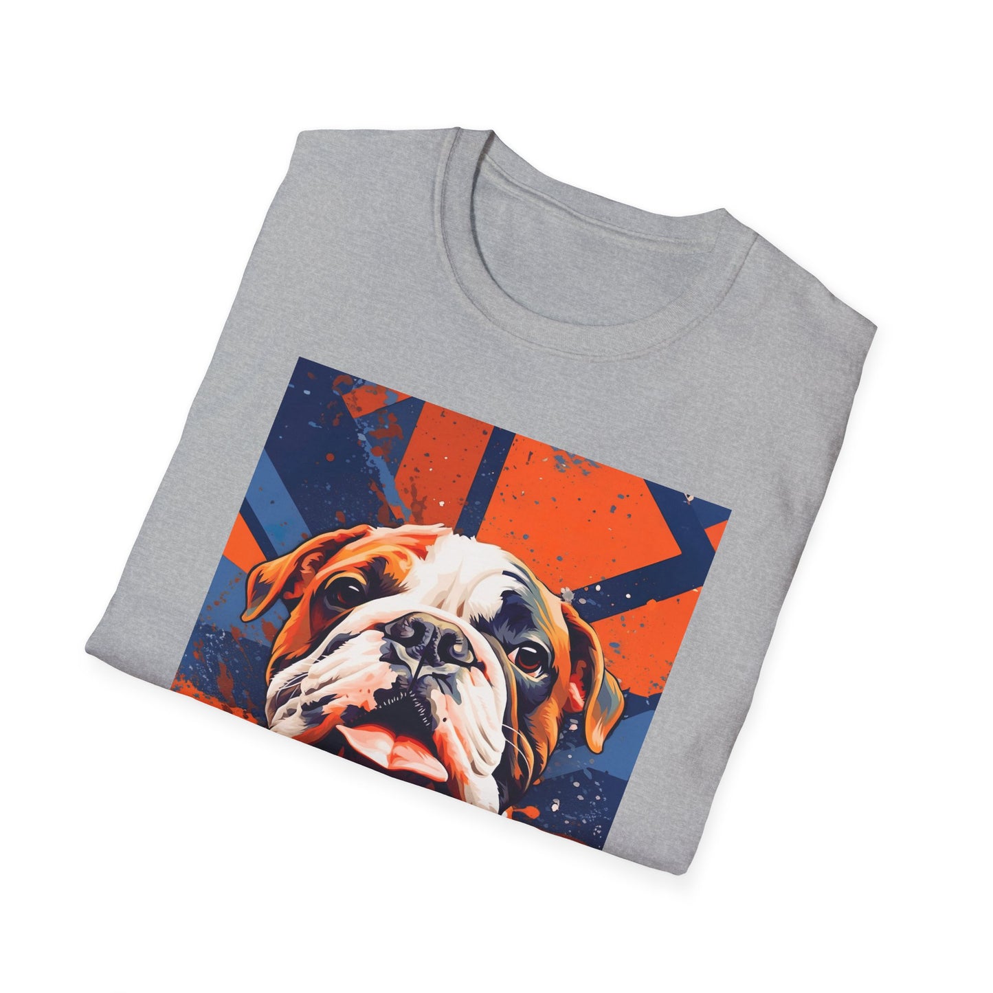 Bulldog Pop Art T-Shirt