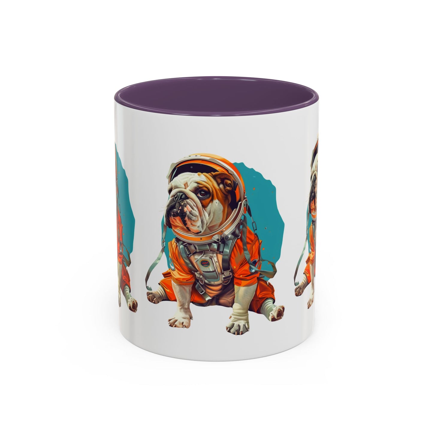 Mug - Fun Bulldog Astronaut Coffee Mug (11, 15oz)