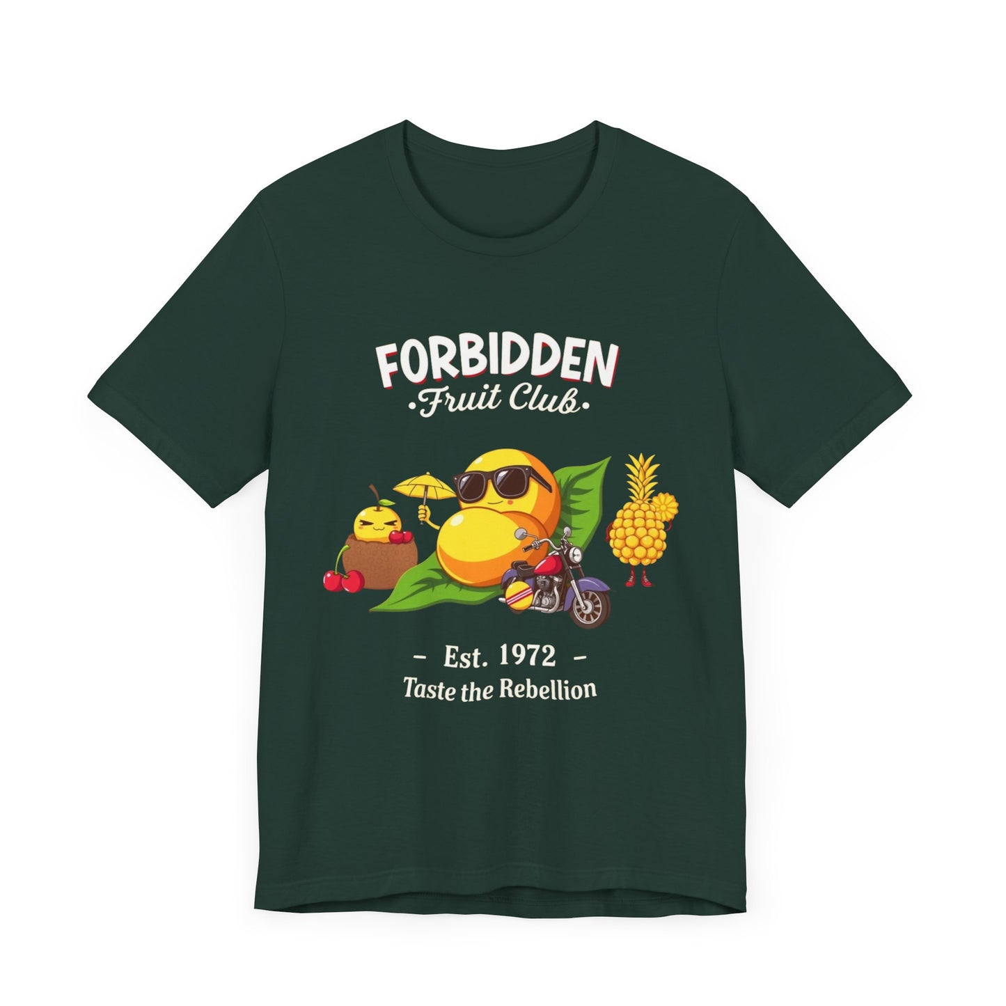 Funny Retro Forbidden Fruit Tee