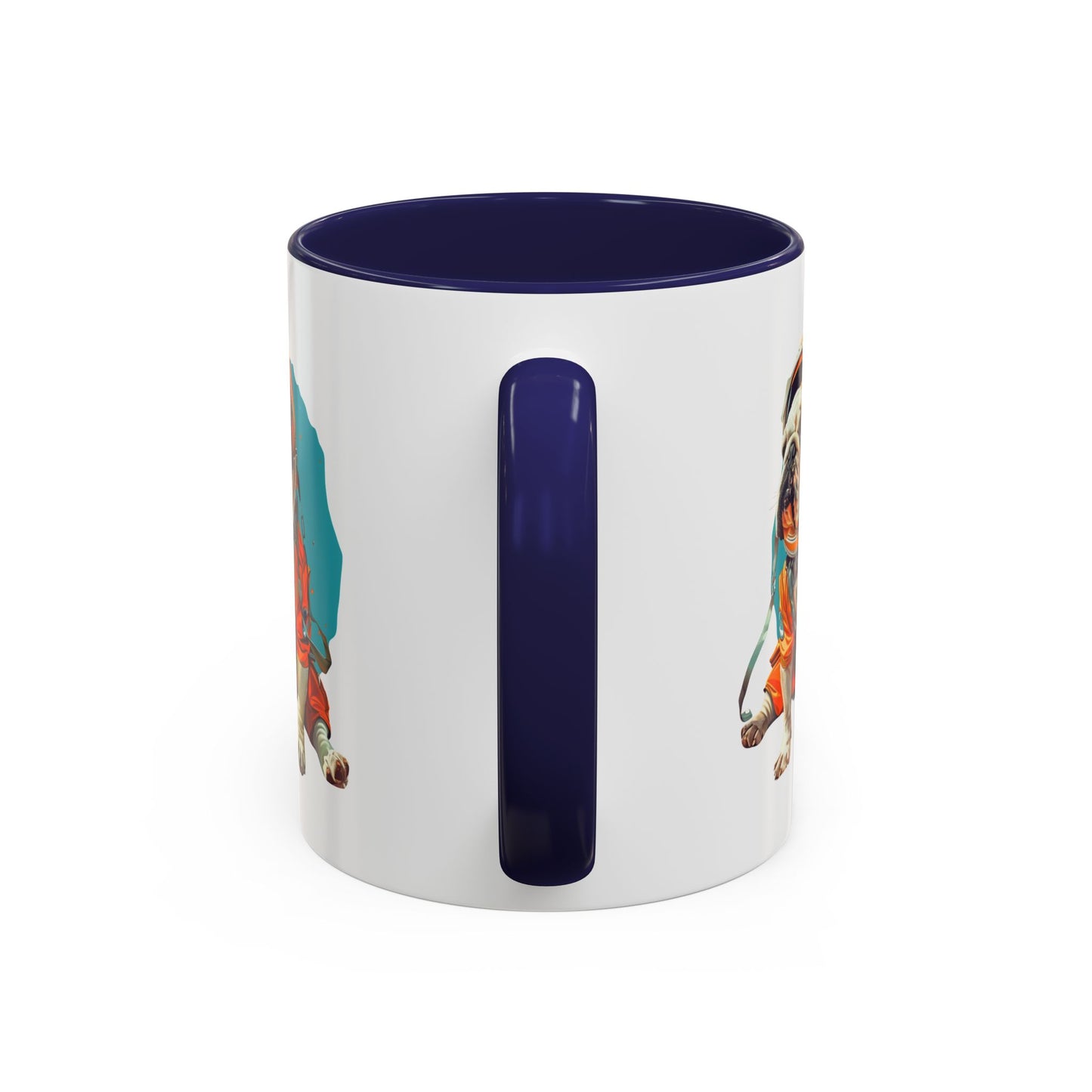 Mug - Fun Bulldog Astronaut Coffee Mug (11, 15oz)