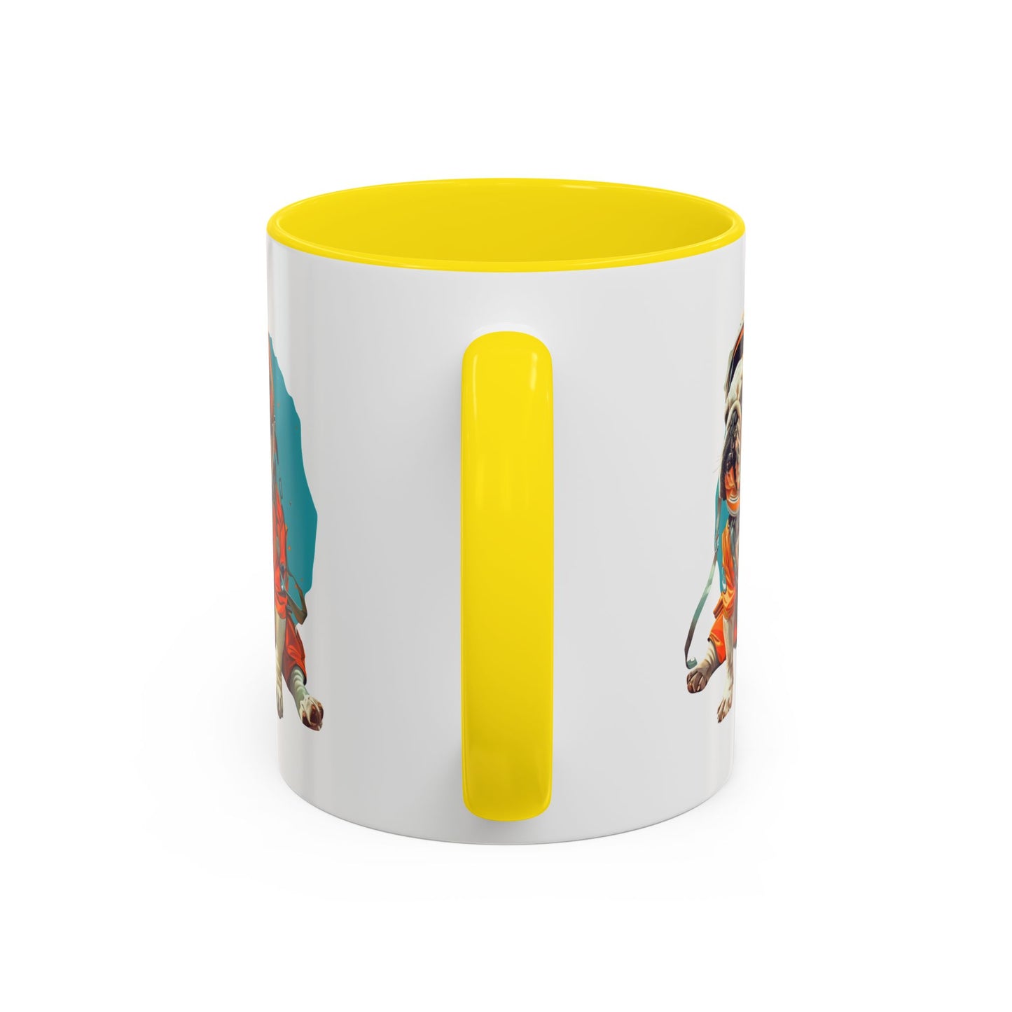 Mug - Fun Bulldog Astronaut Coffee Mug (11, 15oz)