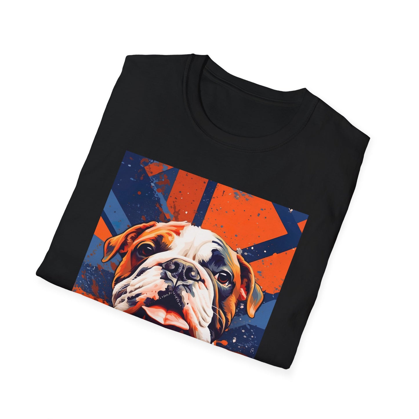 Bulldog Pop Art T-Shirt