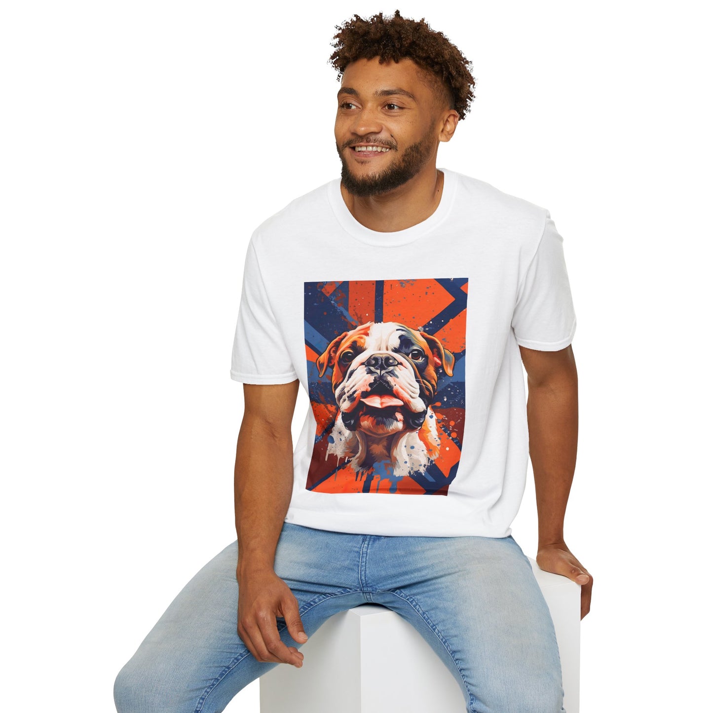 Bulldog Pop Art T-Shirt
