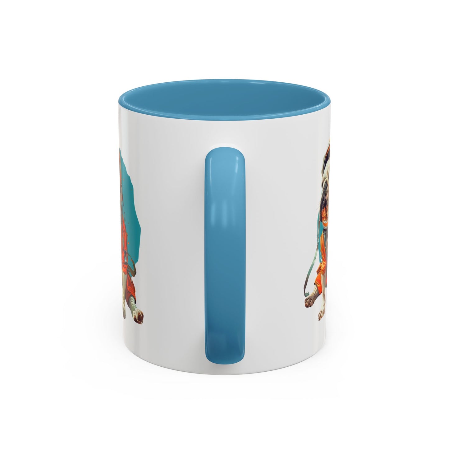 Mug - Fun Bulldog Astronaut Coffee Mug (11, 15oz)