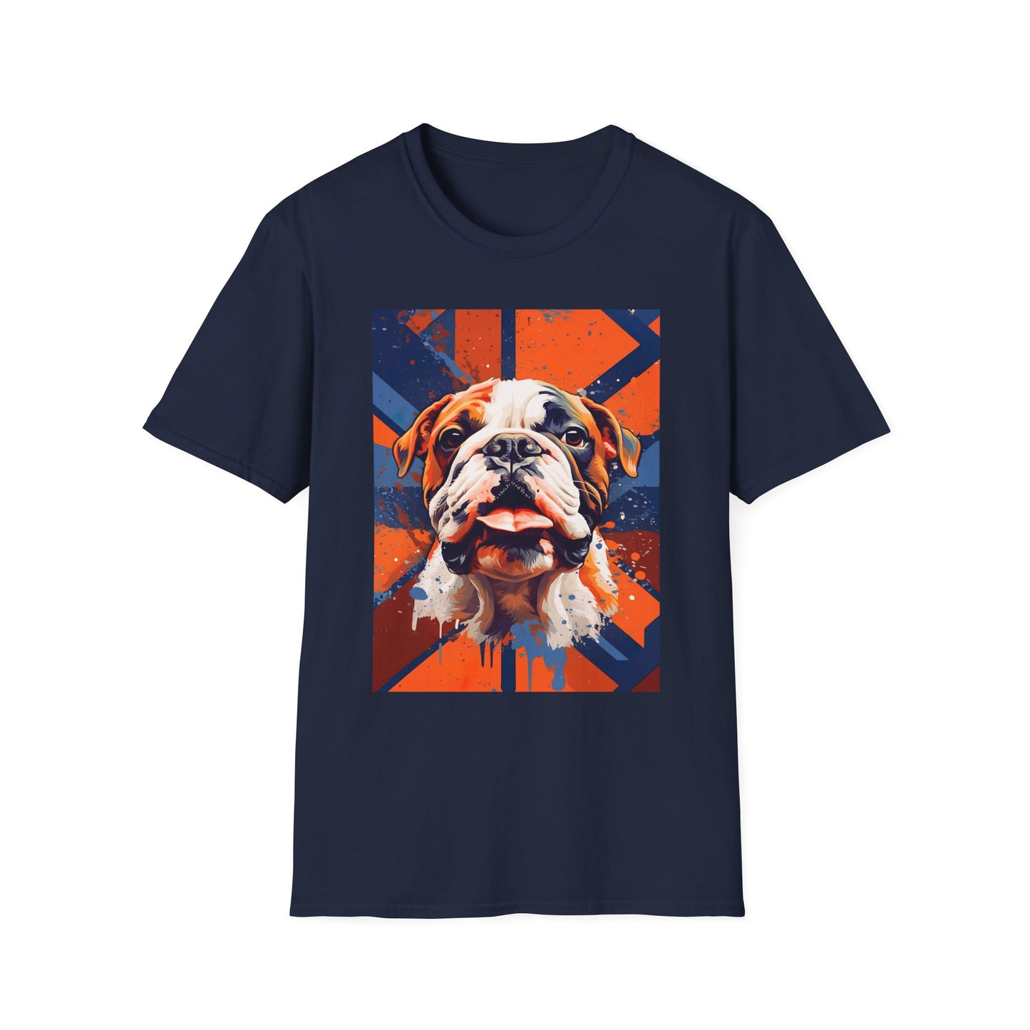 Bulldog Pop Art T-Shirt