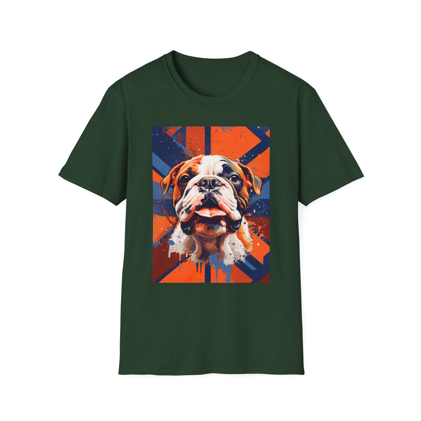Bulldog Pop Art T-Shirt