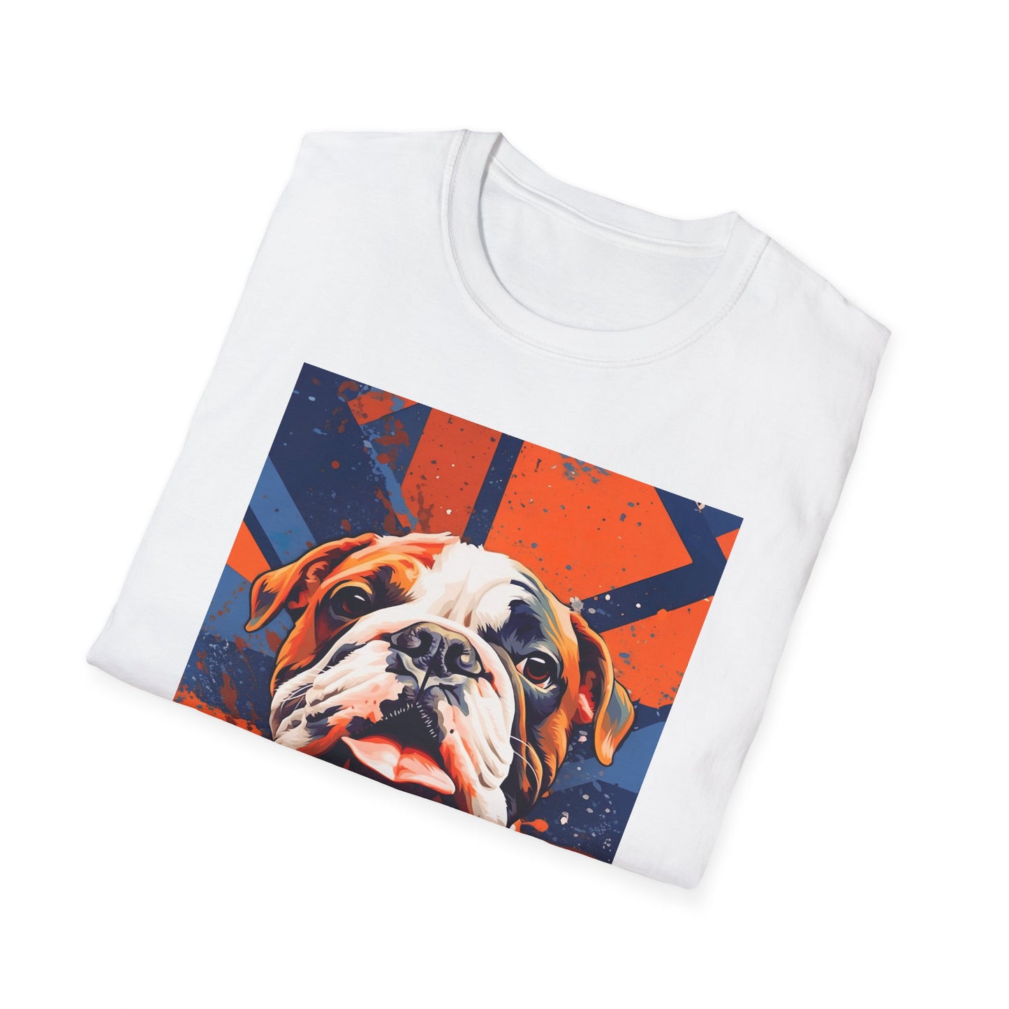 Bulldog Pop Art T-Shirt