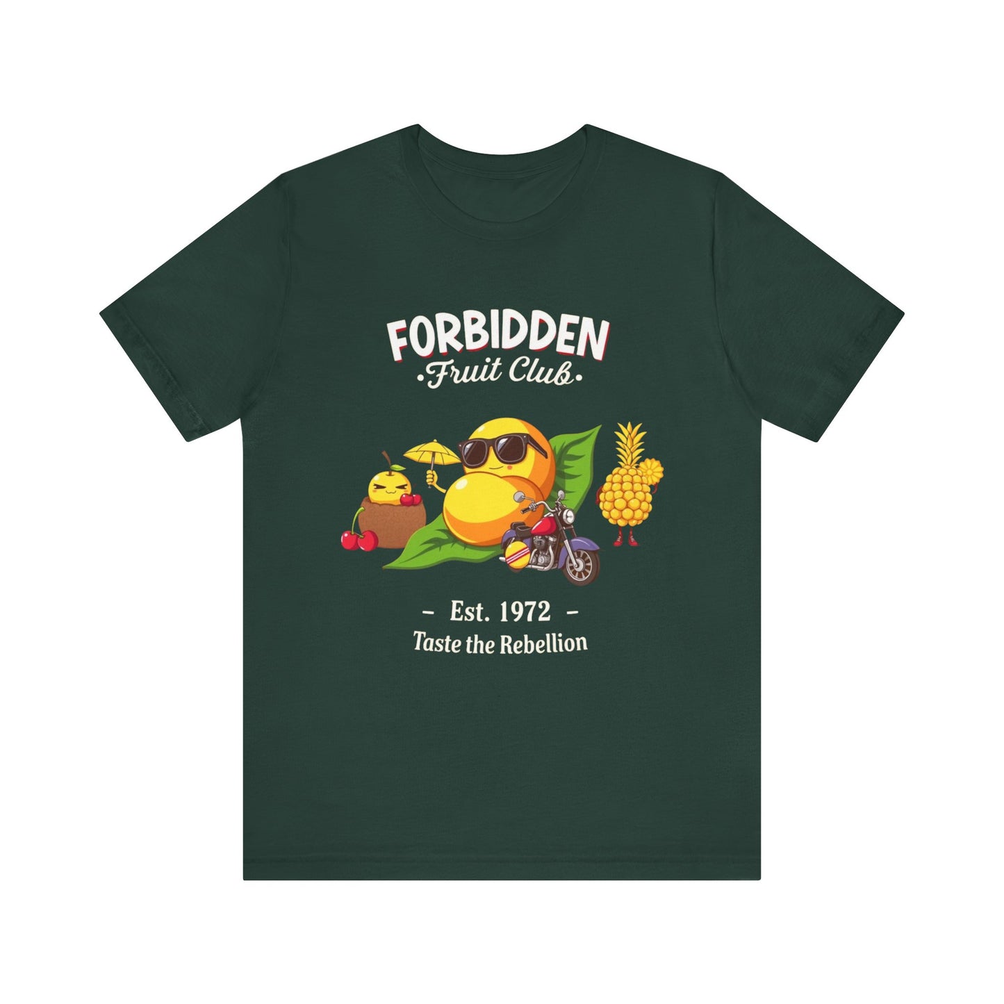 Funny Retro Forbidden Fruit Tee