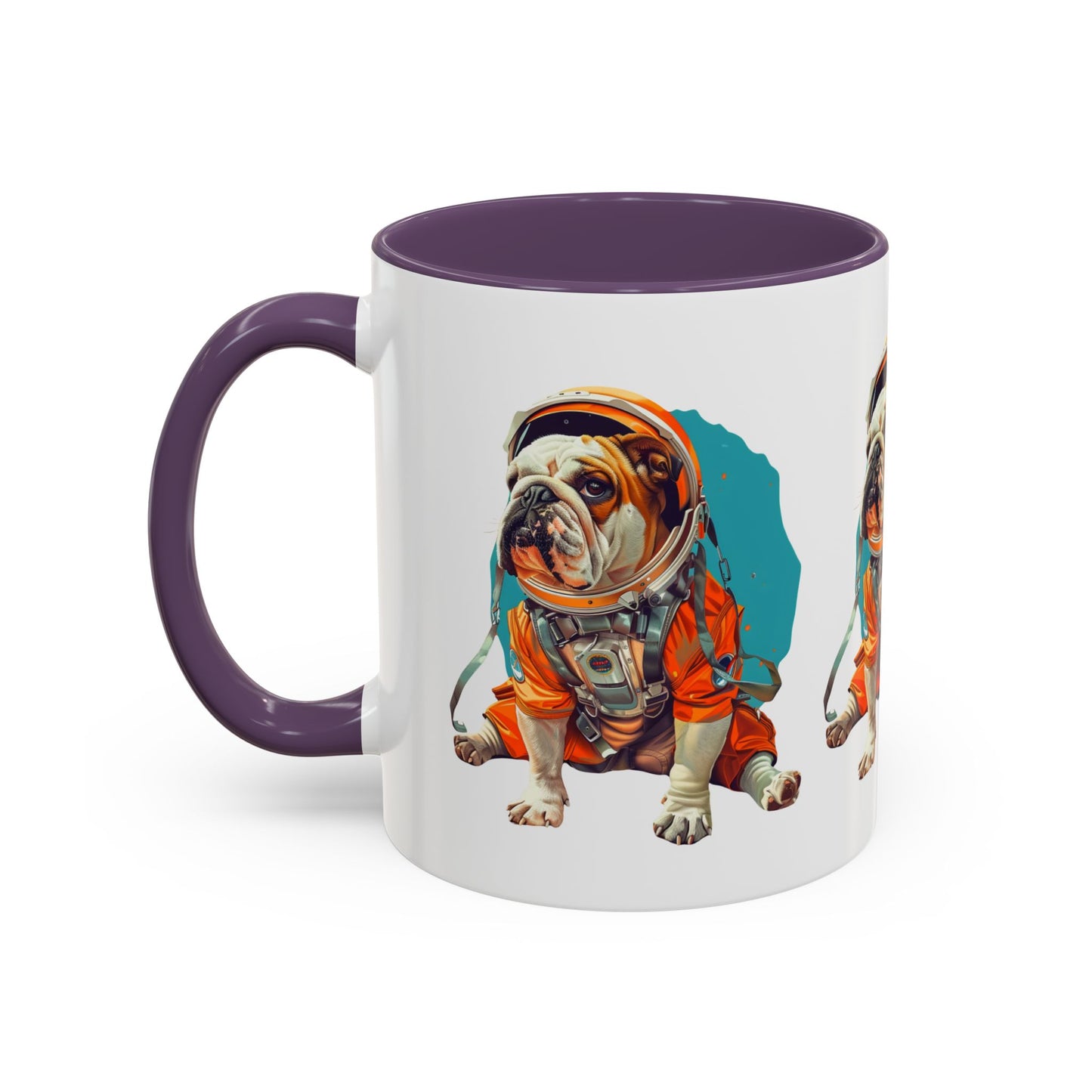 Mug - Fun Bulldog Astronaut Coffee Mug (11, 15oz)