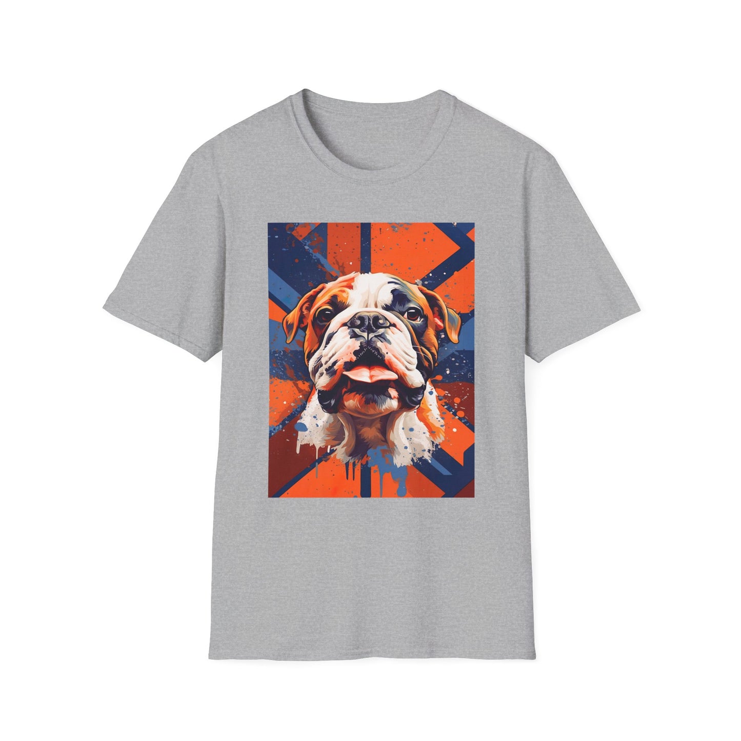 Bulldog Pop Art T-Shirt
