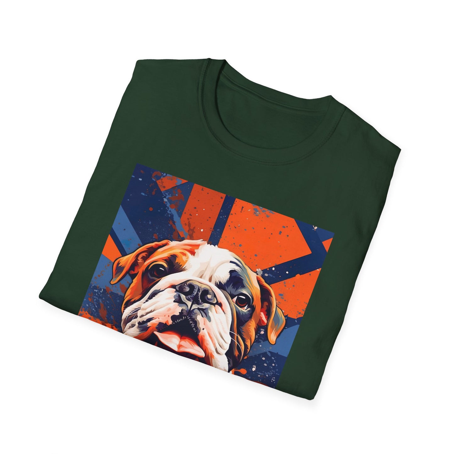 Bulldog Pop Art T-Shirt
