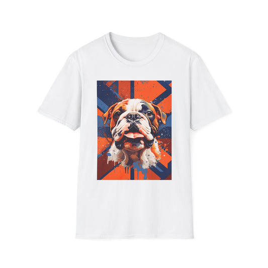Bulldog Pop Art T-Shirt